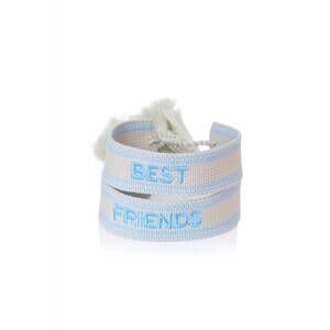 NEW LOVESHACKFANCY best friends bracelet set in blue